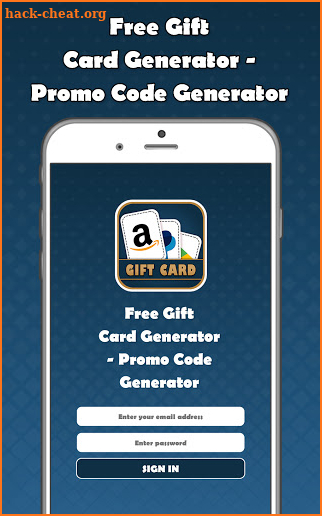 Free Gift Card Generator - Promo Code Generator screenshot