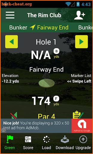 Free Golf GPS APP - FreeCaddie screenshot