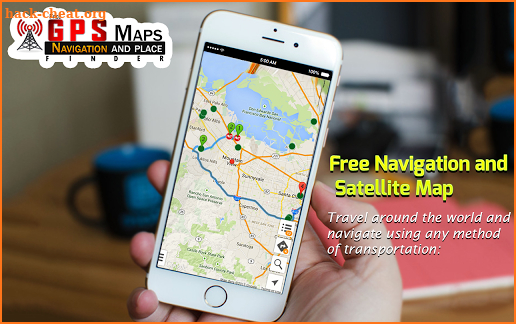 Free GPS Maps - Navigation and Place Finder screenshot