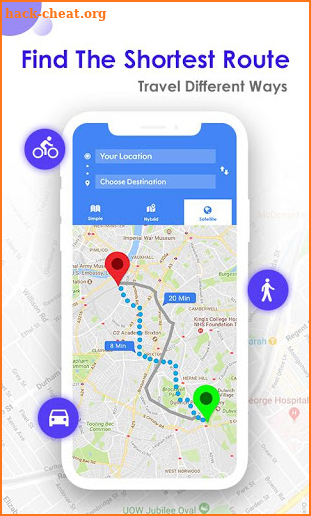 Free GPS Navigation & Maps Directions screenshot