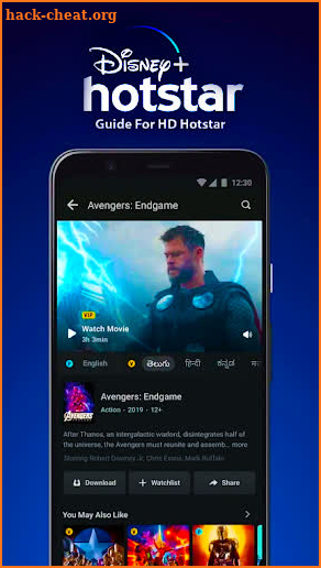 Free Guide For Hotstar Live TV HD Shows screenshot