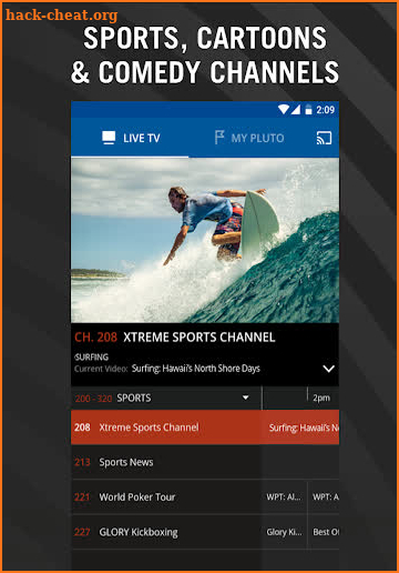 Free Guide for Pluto TV It’s TV HD Live Broadcast screenshot