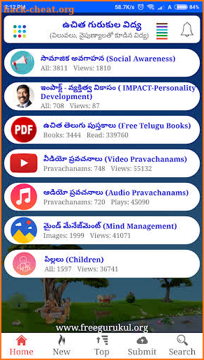 Free Gurukul - Telugu Books, Pravachanams screenshot