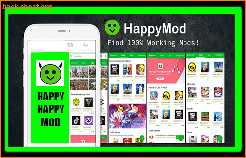 FREE HappyMod Apps Manager Hints happy Mod screenshot