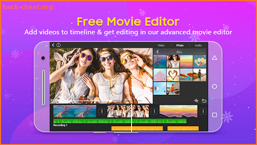 Free HD Movie Editing - Create Video Easily screenshot