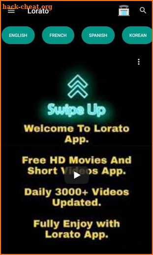 Free HD Movies 2020 And Short Videos App - Lorato screenshot