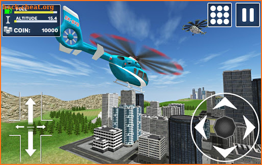 Free Helicopter Flying Simulator screenshot