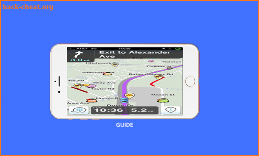 Free hint Waze maps&Gps 2k18 Pro screenshot