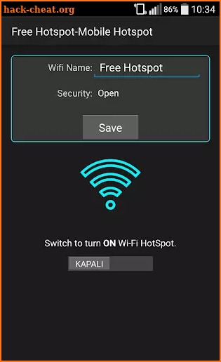 Free Hotspot-Mobile Hotspot screenshot