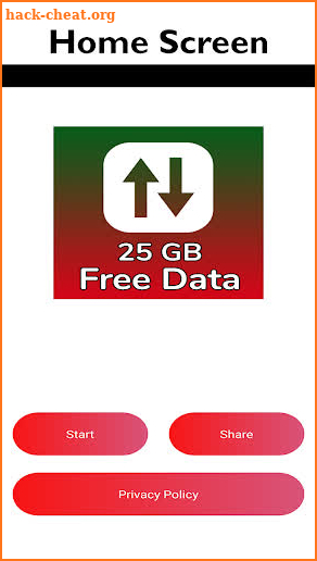 Free Internet app : 25 GB free Data & all network screenshot