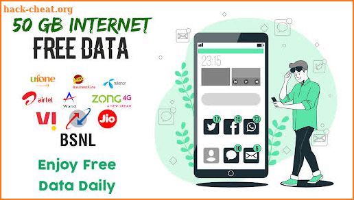 Free internet data 2021 Offers screenshot