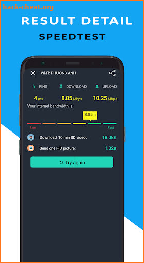 Free Internet Speed Test - Wifi Speed Test screenshot
