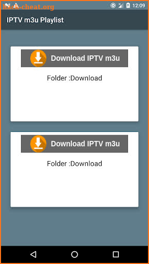 Free IPTV m3u Playlist HD Channels download screenshot