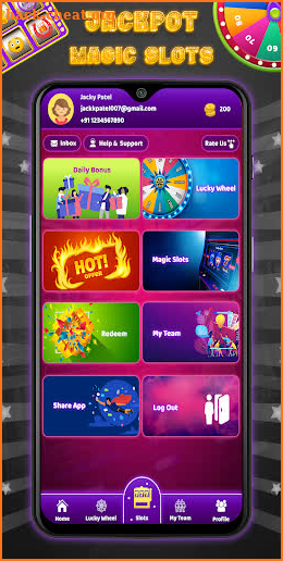 Free Jackpot Magic Casino Slot Machine screenshot