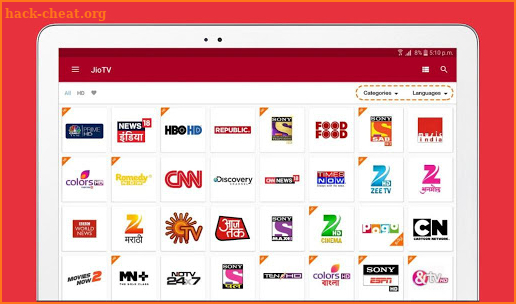 Free Jio TV HD Channels Guide & Tips screenshot