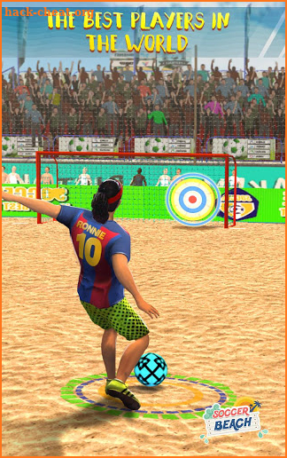 Free Kick Beach Football Games 2018 screenshot