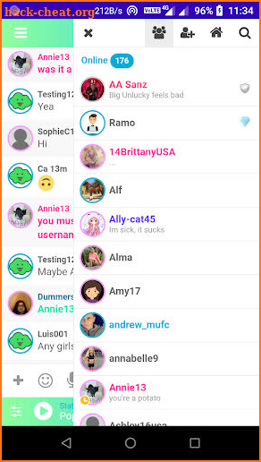 Free Kids Chat Rooms screenshot