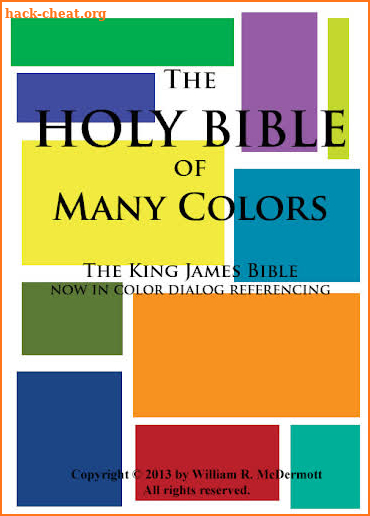 Free - KJV Bible of Many Colors screenshot