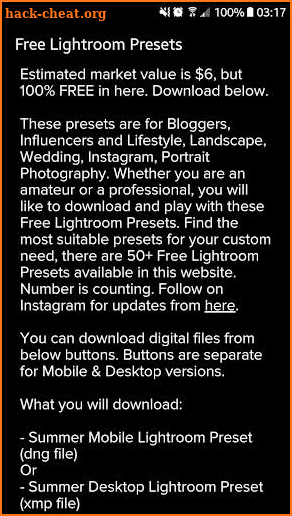 Free Lightroom Presets - Photo Editor screenshot