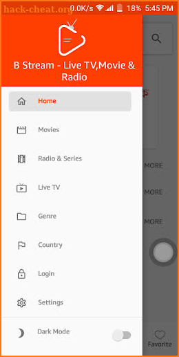 Free Live TV - B Stream Tv and Radio screenshot