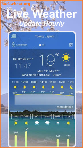 Free Live Weather Forecast Channel screenshot