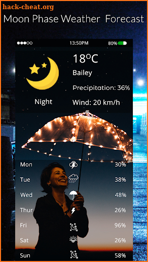 Free Live Weather Widget screenshot