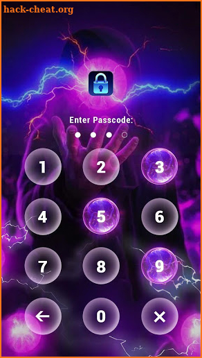 (FREE) Magic Ball - App Lock Master Theme screenshot
