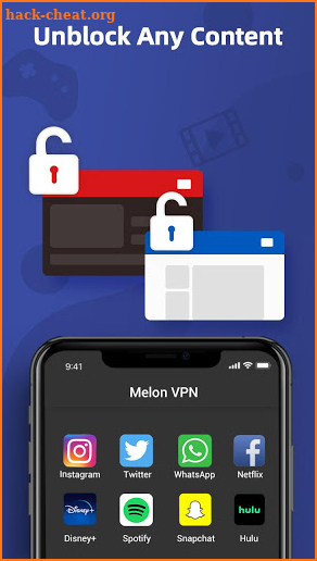 Free Melon VPN Pro - Unlimited Ultra Fast Proxy screenshot