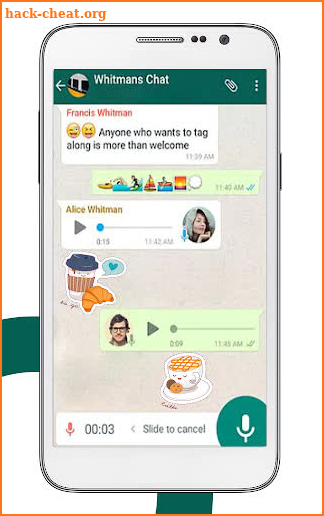 Free Messenger Wahts Stickers New 2020 screenshot