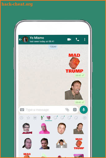 Free Messenger Whats 2019 Stickers screenshot