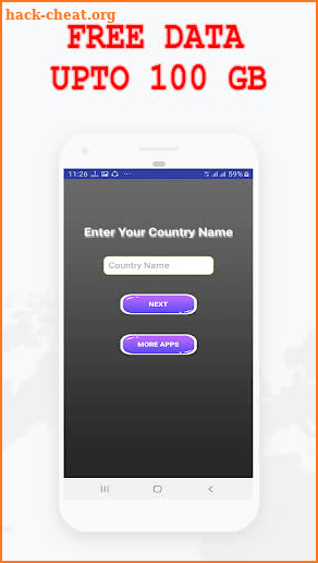 Free Mobile Data : 50 GB For All Countries Prank screenshot