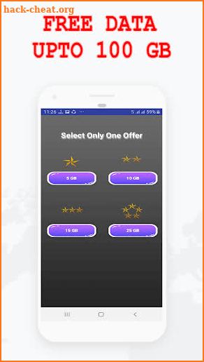 Free Mobile Data : 50 GB For All Countries Prank screenshot