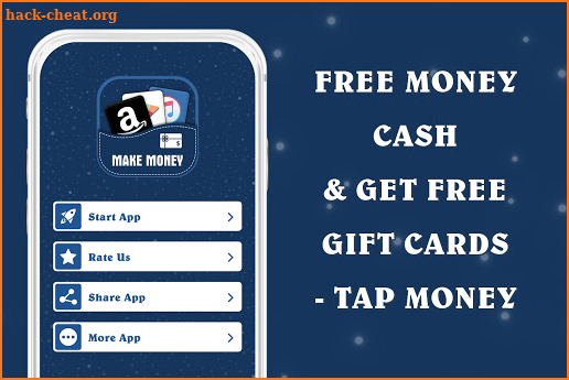 Free Money Cash & Get Free Gift Cards - Tap Money screenshot