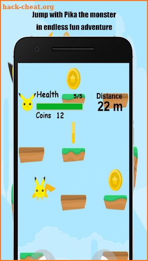 free monster game for kids - pika jump! screenshot