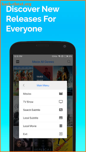 FREE MOVIES and TV SHOWS App Player screenshot