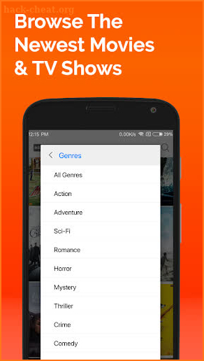 FREE MOVIES App Player screenshot