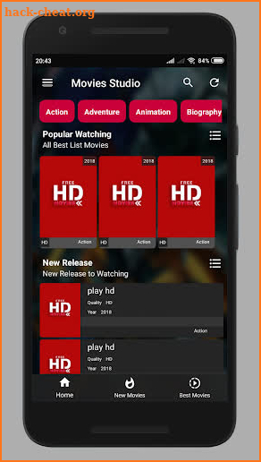Free Movies - HD Movies 123 screenshot