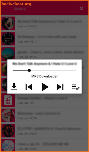 Free MP3 Download - MP3 Downloader & Player screenshot