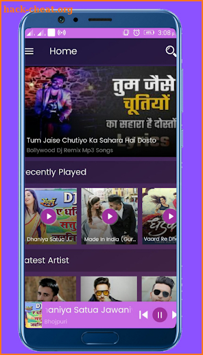 Free MP3 Downloader & Online Music Player screenshot