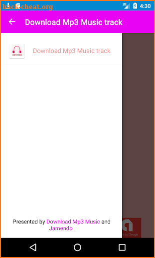 Free MP3 Music download screenshot