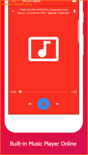Free Mp3 Music Download - MozPlayer screenshot