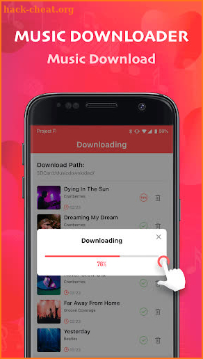 Free Mp3 Music Downloader + Free Music Download screenshot