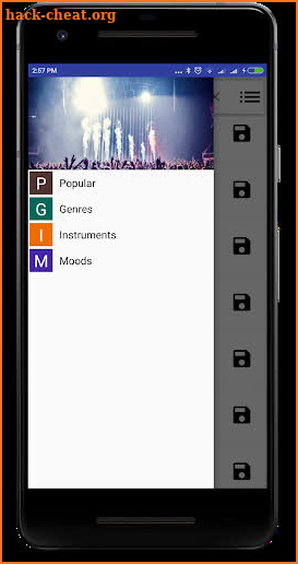 Free Mp3 Music Downloader Indigo screenshot