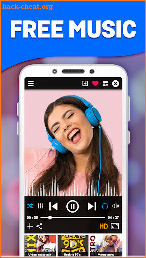 Free MP3 Music Player In English screenshot