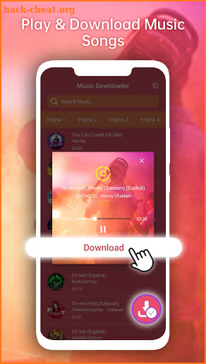 Free Music Download & Download MP3 Songs screenshot