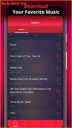 free music download - mp3 downloader screenshot