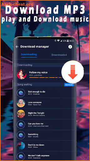 Free Music Download - MP3 Music downloader player screenshot