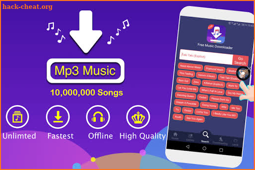 Free Music Download + Mp3 Music Downloader + Songs screenshot