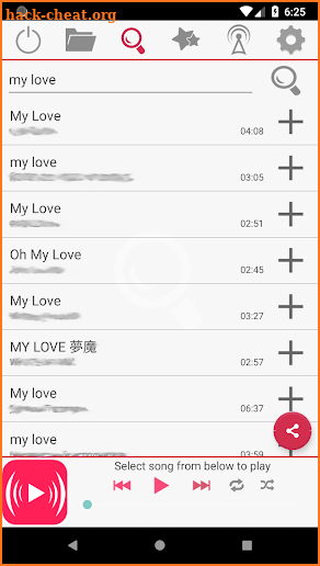 Free Music Download Player screenshot