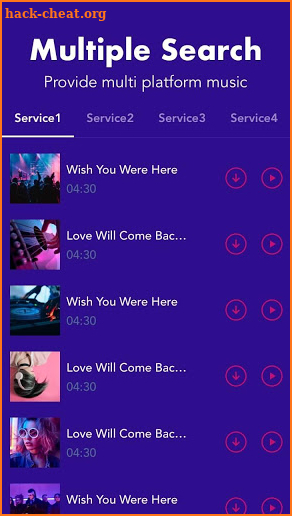 Free Music Downloader & Mp3 download Player screenshot
